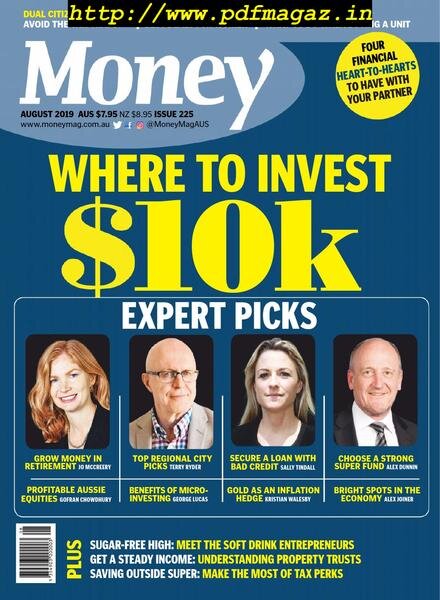 Money Australia – August 2019 Cover