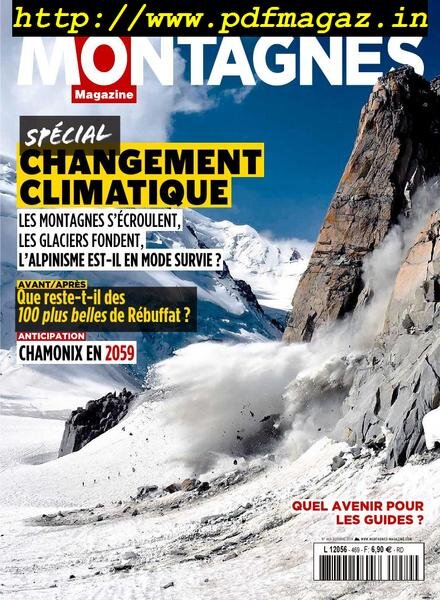 Montagnes Magazine – septembre 2019 Cover