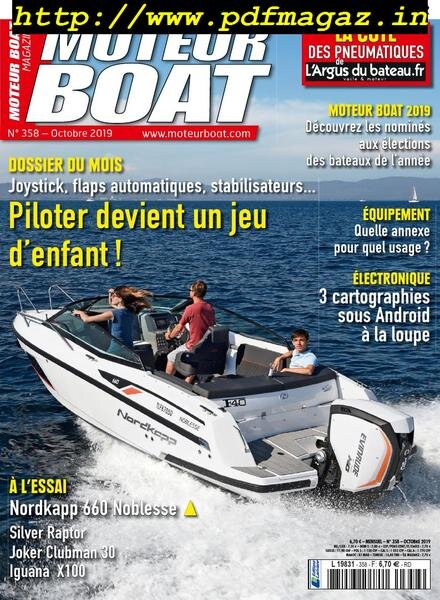 Moteur Boat – octobre 2019 Cover