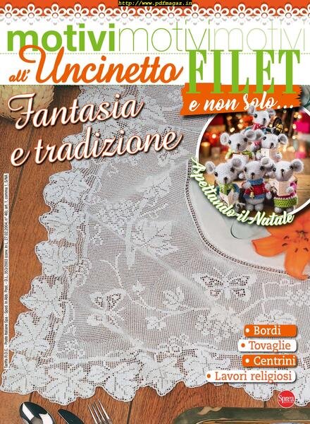 Motivi all’Uncinetto – settembre 2019 Cover