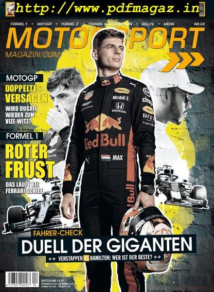Motorsport-Magazin – September 2019 Cover