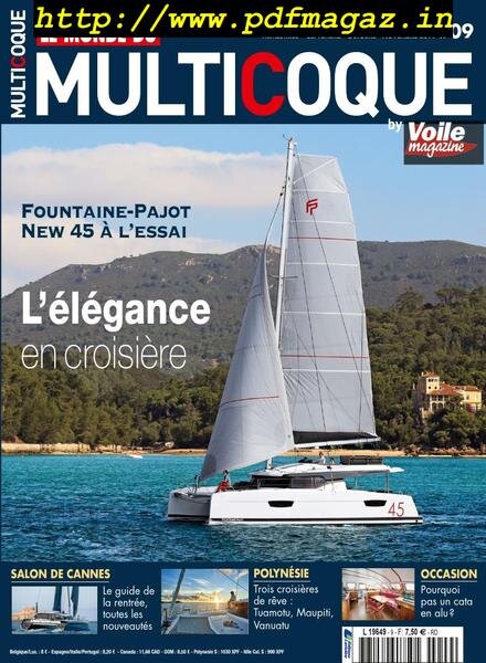 Multicoque by Voile Magazine – aout 2019 Cover