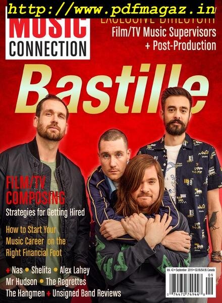 Music Connection – September 2019 Cover