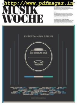 Musikwoche – 16 September 2019