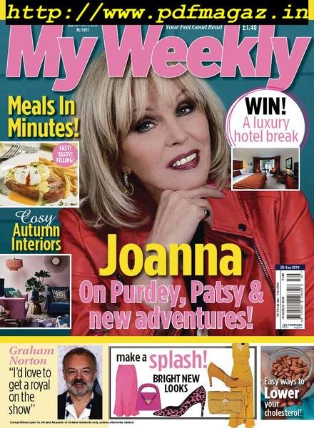 My Weekly – 24 September 2019 Cover