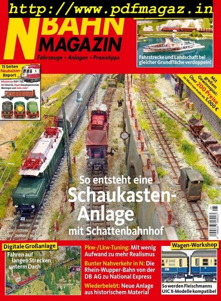 N-Bahn Magazin – August 2019 Cover