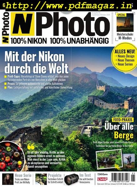 N-Photo Germany – August 2019 Cover