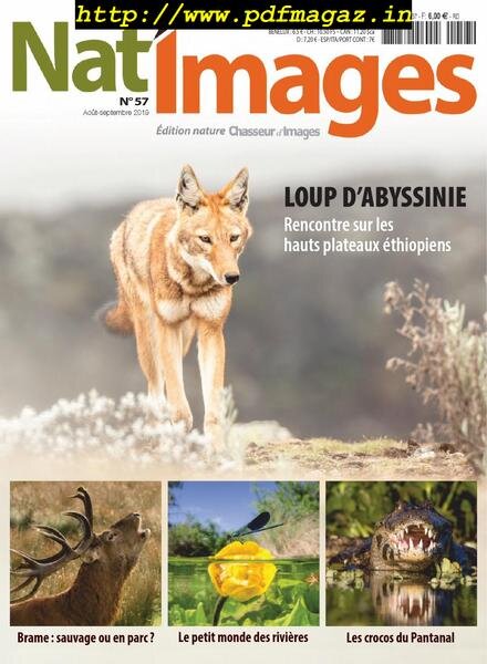 Nat’Images – aout 2019 Cover