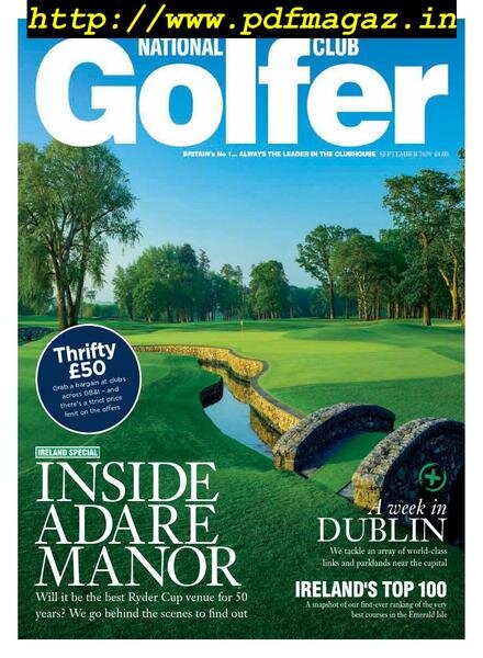National Club Golfer – September 2019 Cover