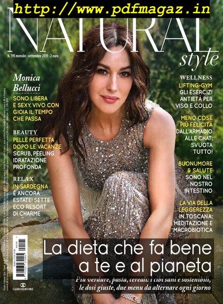 Natural Style – Settembre 2019 Cover