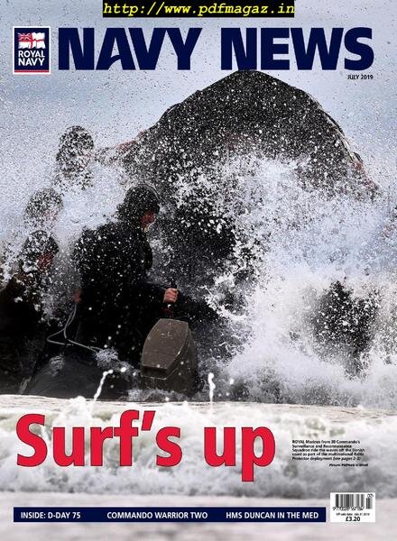 Navy News – July 2019 Cover