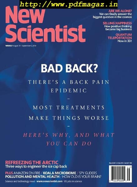 New Scientist – August 31, 2019 Cover