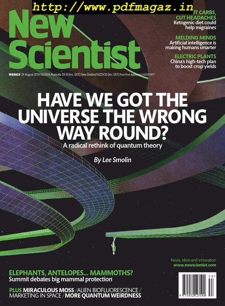 New Scientist Australian Edition – 24 August 2019 Cover