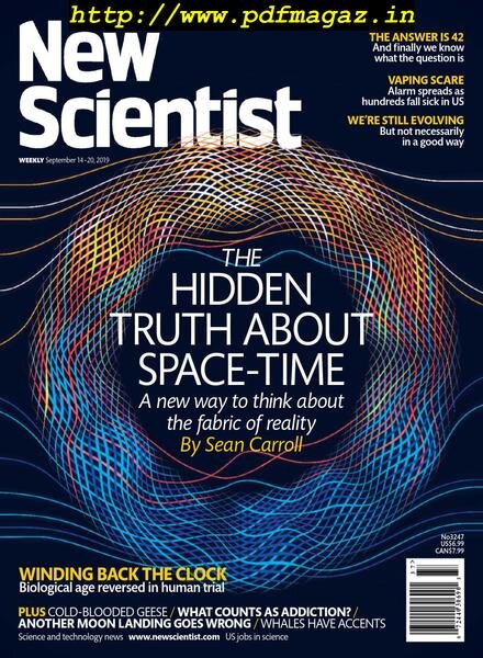 New Scientist – September 14, 2019 Cover