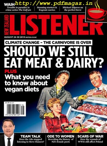 New Zealand Listener – August 24, 2019 Cover