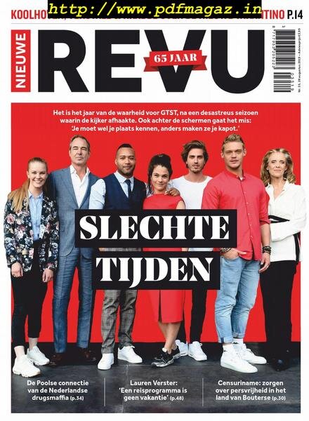 Nieuwe Revu – 28 augustus 2019 Cover