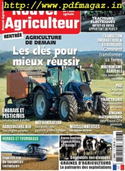 Nouvel Agriculteur – aout 2019