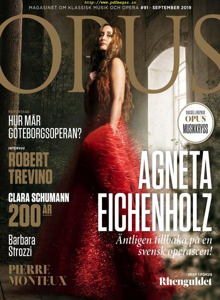 OPUS – 12 september 2019 Cover