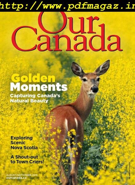 Our Canada – August-September 2019 Cover