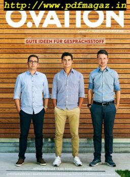OVATION Magazin – August 2019