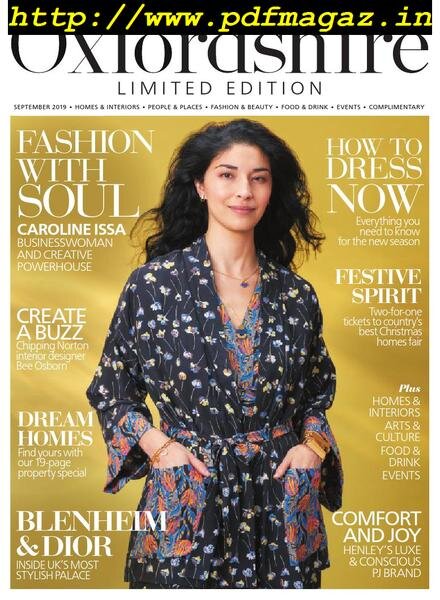 Oxfordshire Limited Edition – September 2019 Cover