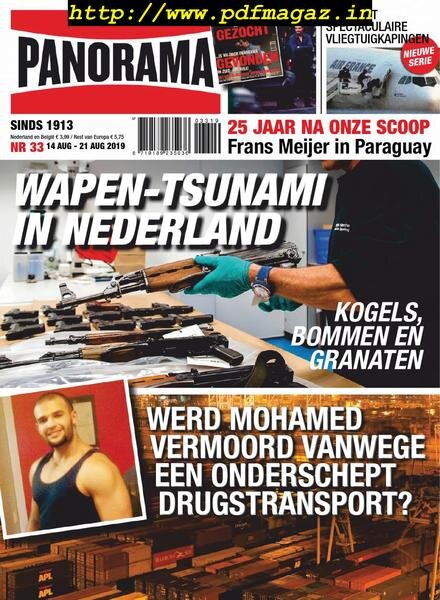 Panorama Netherlands – 14 augustus 2019 Cover