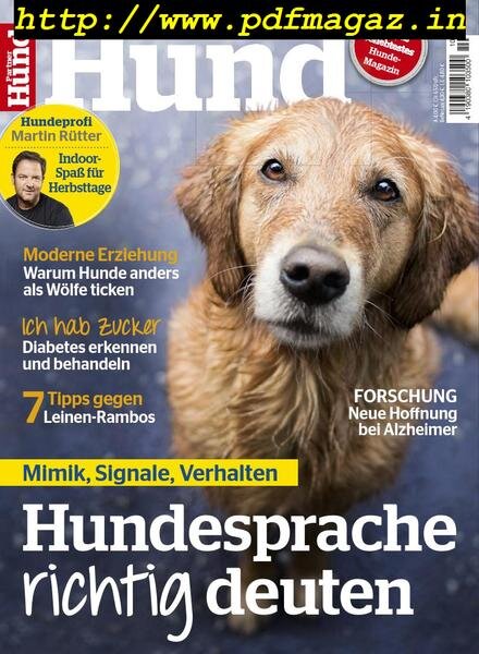 Partner Hund – September 2019 Cover