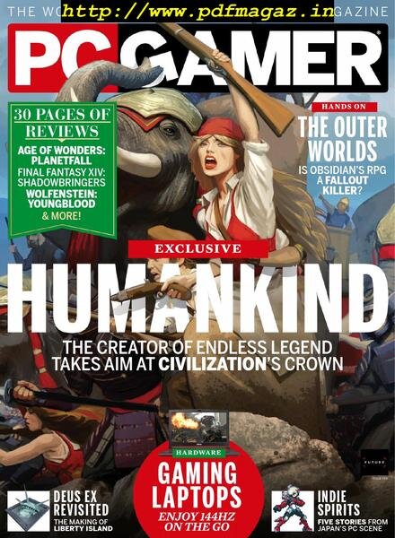 PC Gamer UK – October 2019 Cover