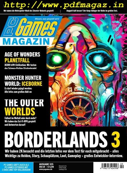 PC Games Germany – August 2019 Cover