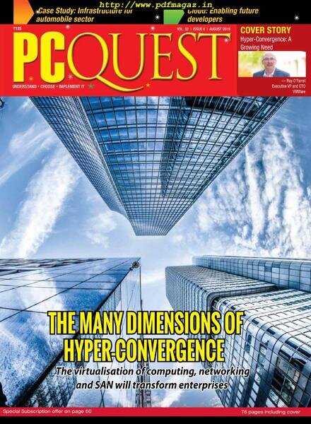 PCQuest – August 2019 Cover
