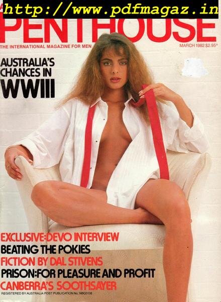 Penthouse Australia – March 1982 Cover