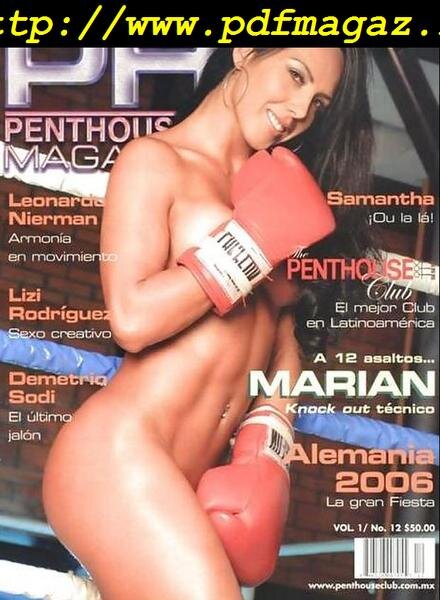 Penthouse Mexico – June 2006 Cover