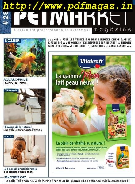 Petmarket – septembre 2019 Cover