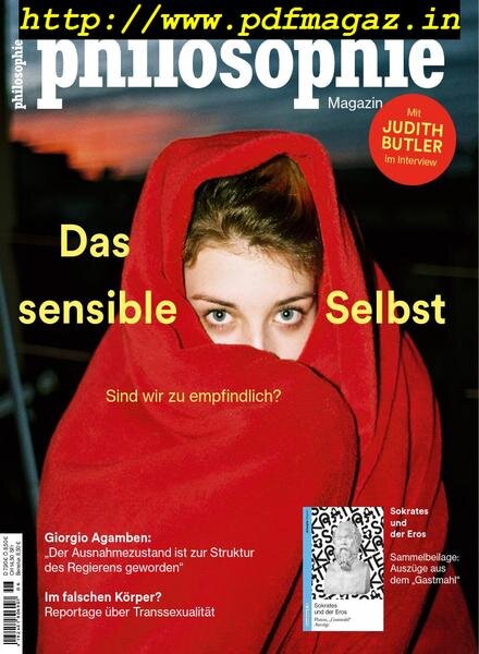 Philosophie Magazin Germany – Oktober 2019 Cover