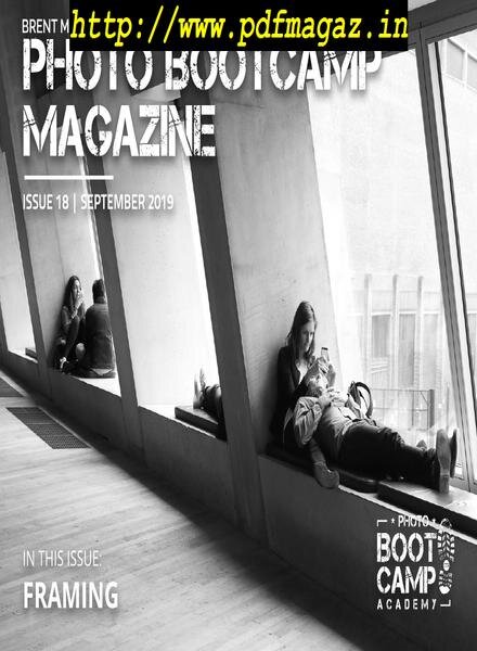 Photo BootCamp Magazine – September 2019 Cover
