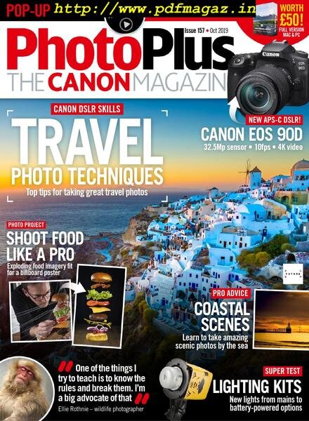 PhotoPlus The Canon Magazine – October 2019 Cover