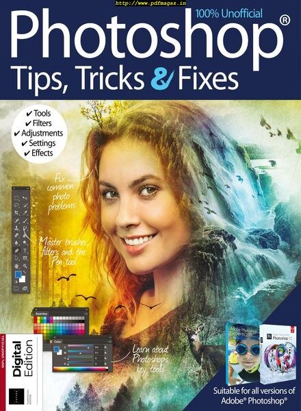 Photoshop Tips, Tricks & Fixes – August 2019 Cover