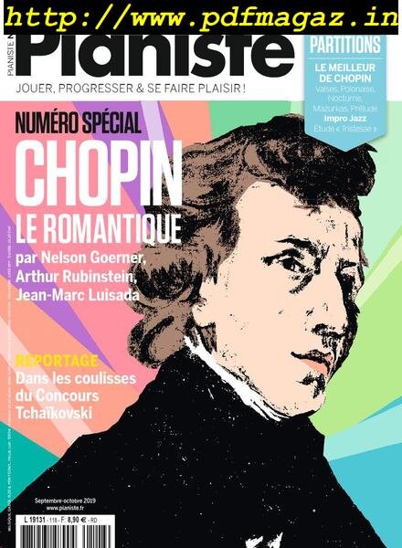 Pianiste – septembre 2019 Cover