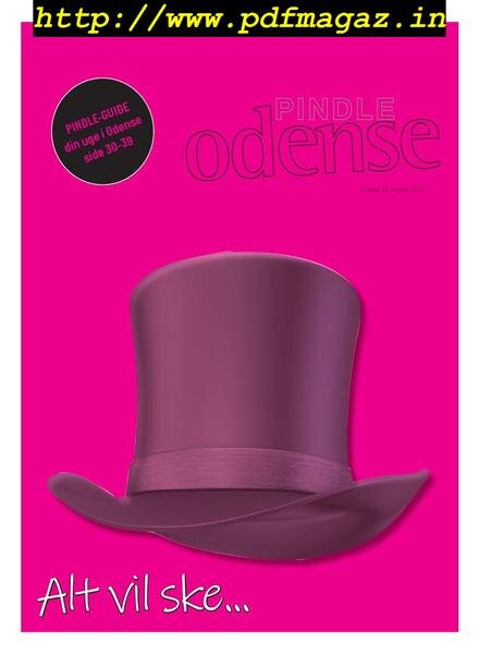 Pindle Odense – 20 august 2019 Cover
