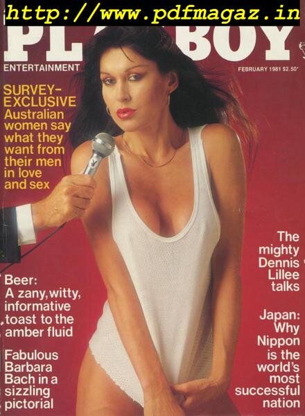 Playboy Australia – February 1981 Cover