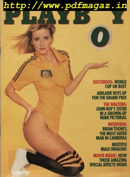Playboy Australia – October 1985 Cover