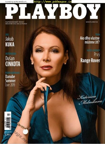 Playboy Slovakia – July 2019 Cover