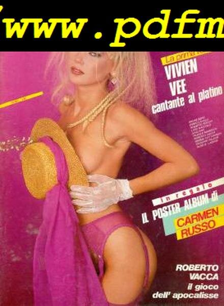 Playmen – December 1983 Cover