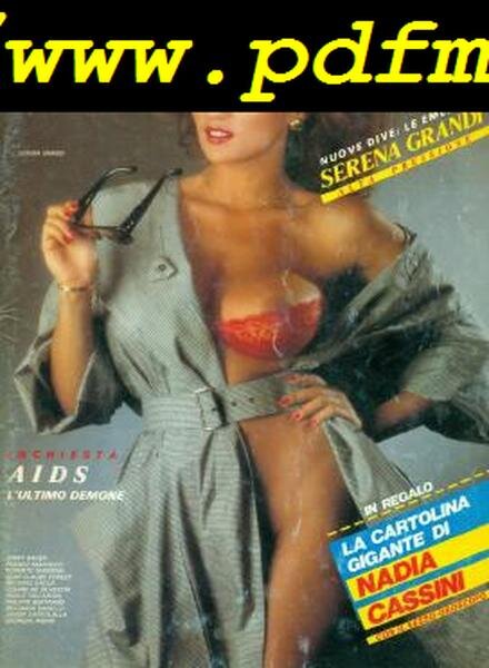 Playmen – October 1983 Cover