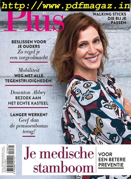 Plus Magazine Dutch Edition – September 2019 Cover