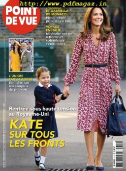 Point de Vue – 11 septembre 2019