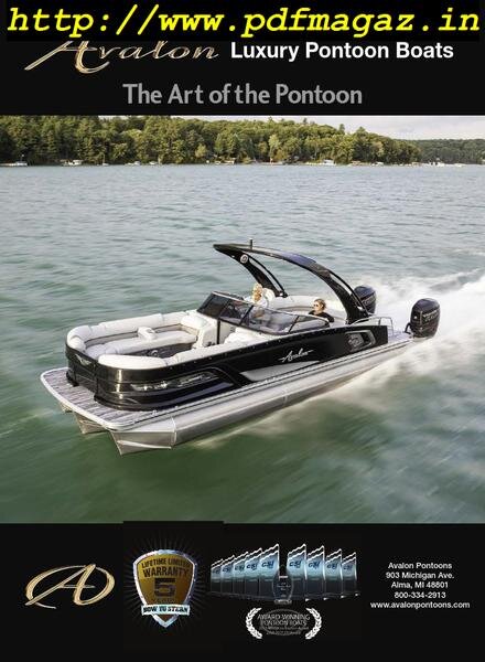 Pontoon & Deck Boat Magazine – July 2019 Cover