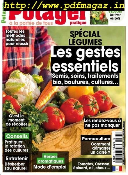 Potager Pratique – septembre 2019 Cover