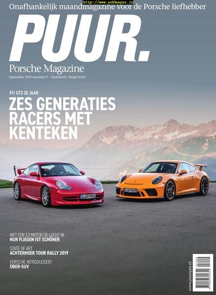 PUUR Porsche Magazine – september 2019 Cover
