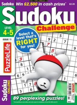 PuzzleLife Sudoku Challenge – September 2019